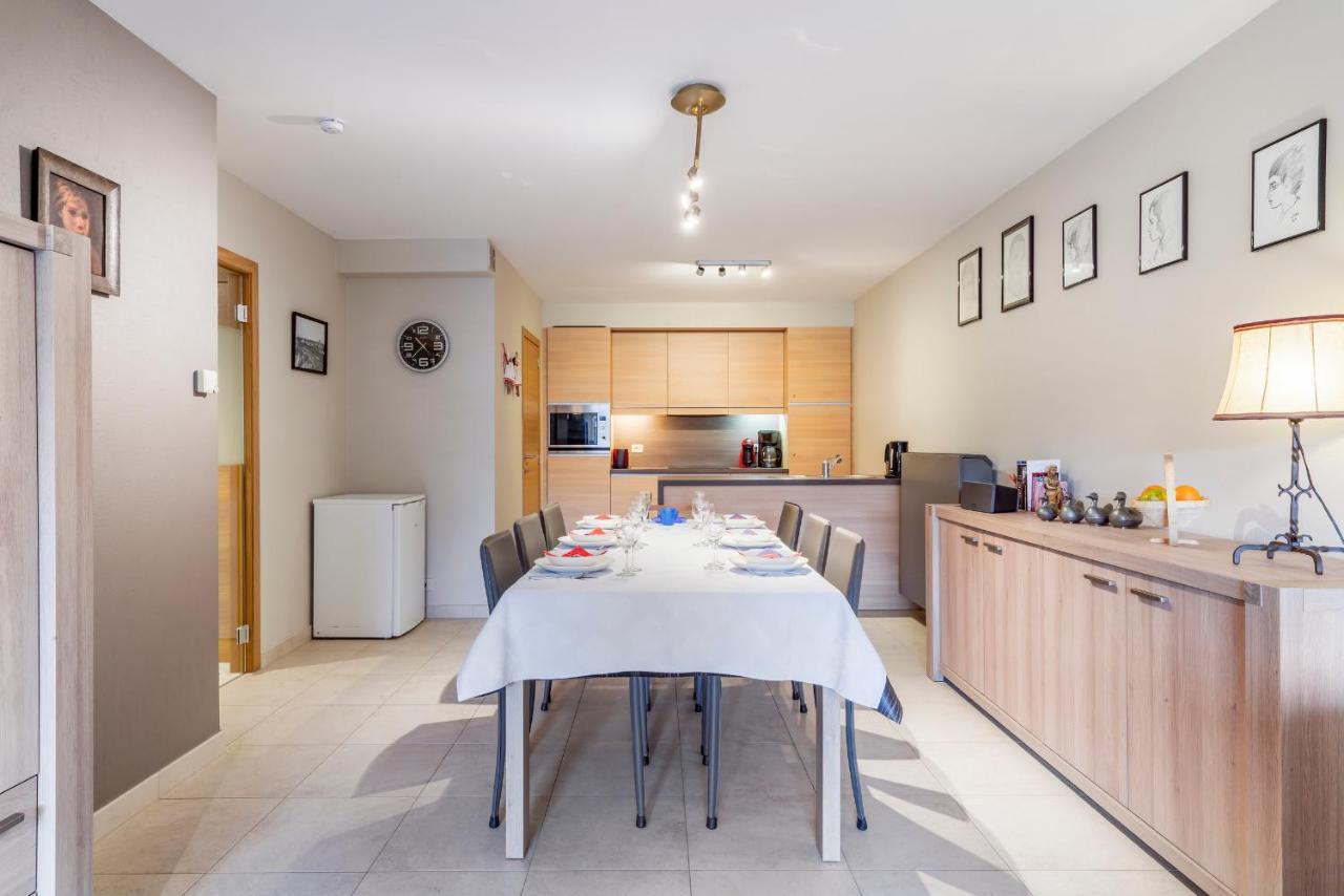 Luxury Apartment With Garden Close To The Beach Oostende Ngoại thất bức ảnh