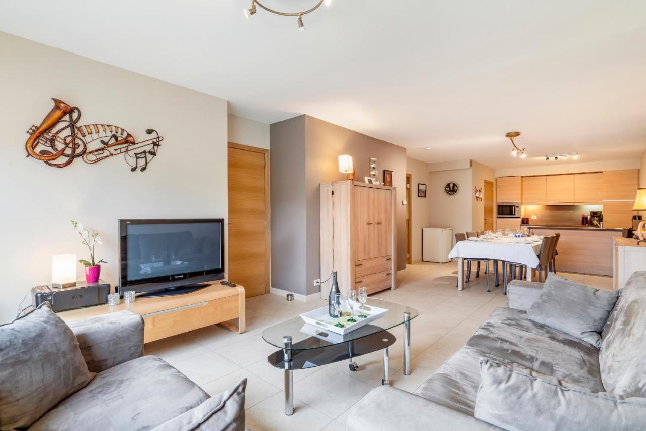 Luxury Apartment With Garden Close To The Beach Oostende Ngoại thất bức ảnh