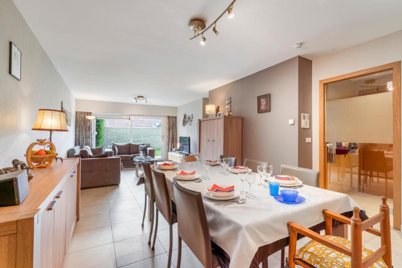 Luxury Apartment With Garden Close To The Beach Oostende Ngoại thất bức ảnh