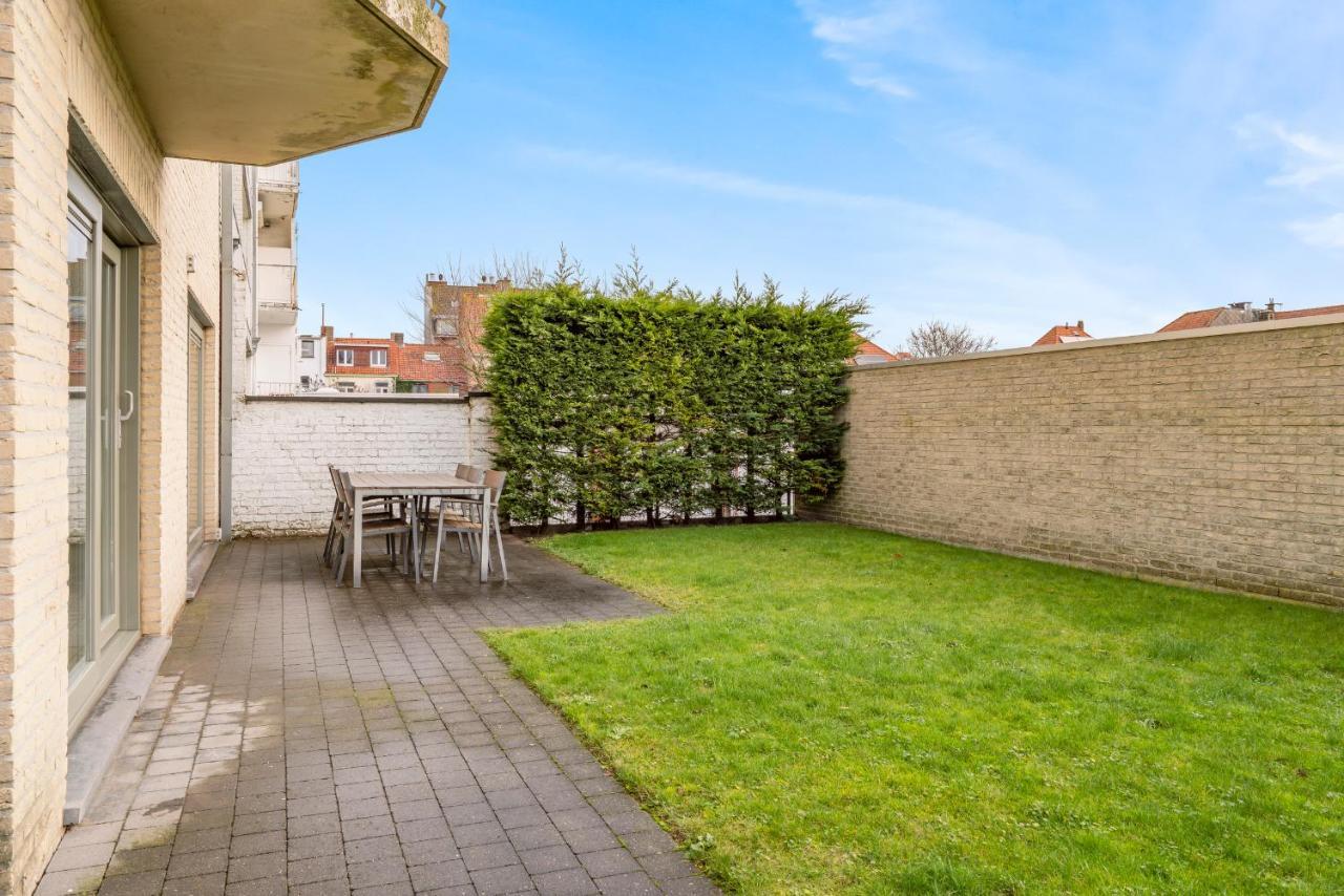 Luxury Apartment With Garden Close To The Beach Oostende Ngoại thất bức ảnh
