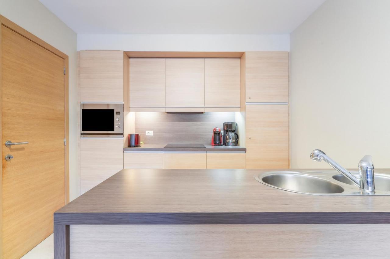 Luxury Apartment With Garden Close To The Beach Oostende Ngoại thất bức ảnh