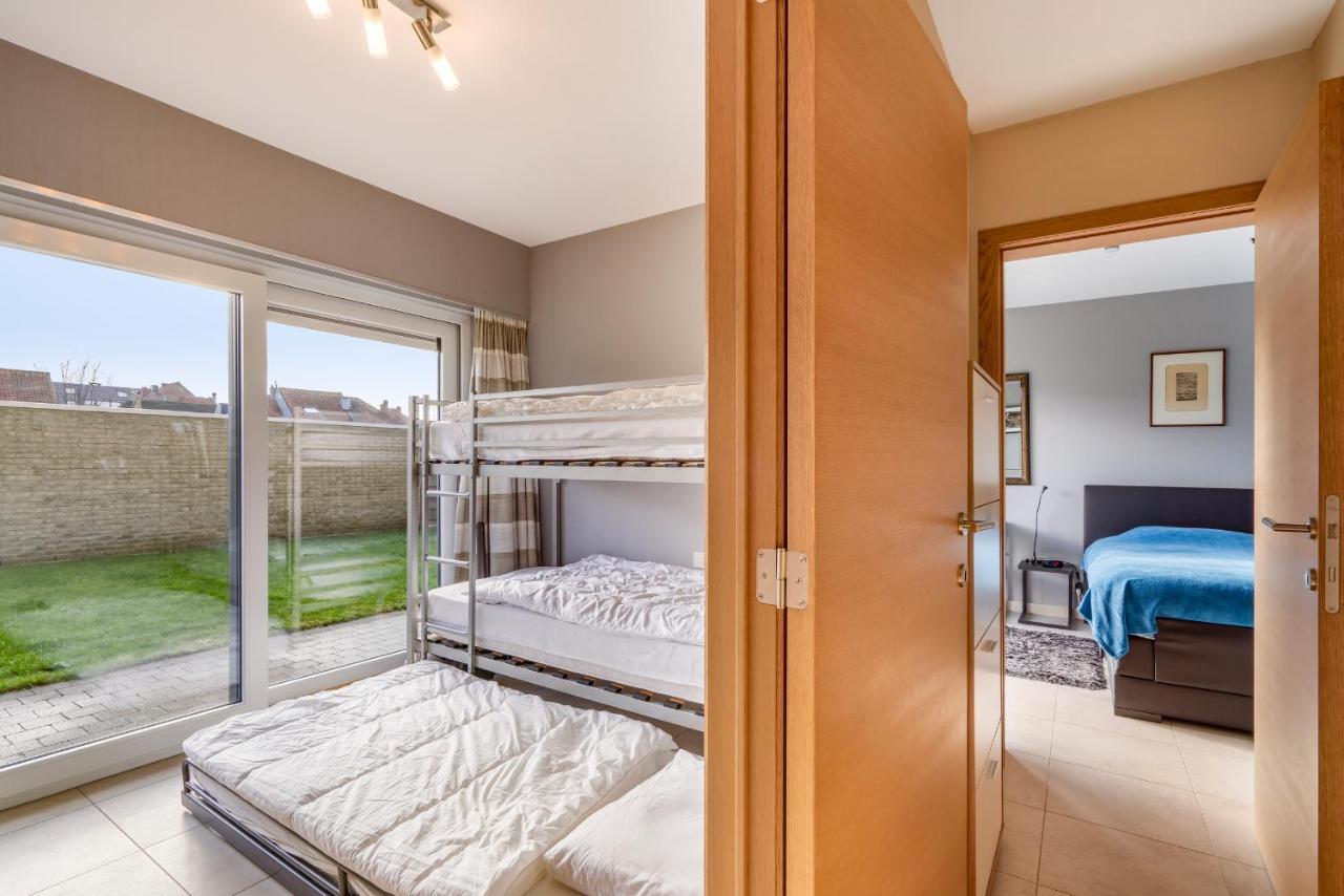 Luxury Apartment With Garden Close To The Beach Oostende Ngoại thất bức ảnh